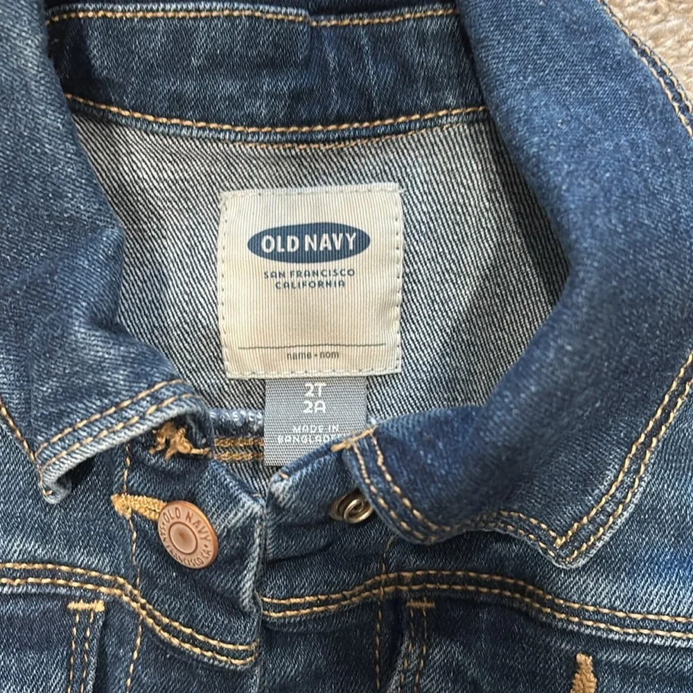 Old Navy Dark Blue Kids Jean Jacket